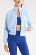 Zella Cozy Luxe Track Jacket