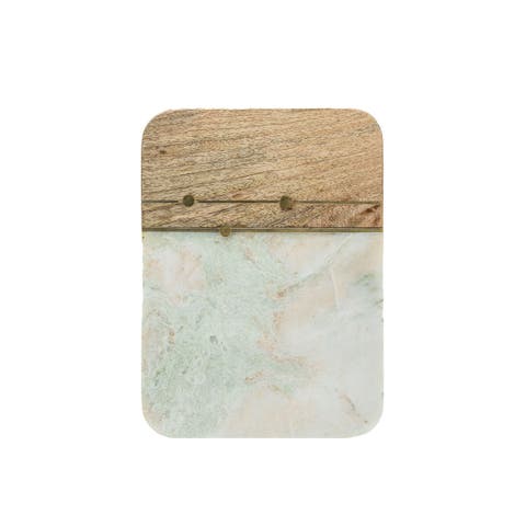 Elise Light Green Onyx Marble Serving Board
