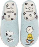 Toni Pons x Snoopy Wool Blend Slipper