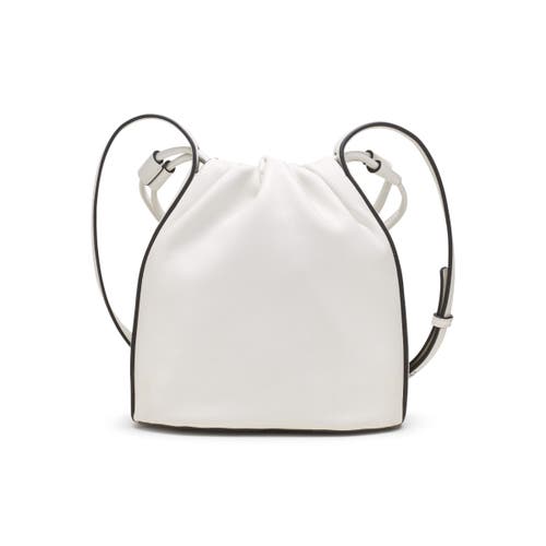 Dkny Channing Small Drawstring In Marshmallow