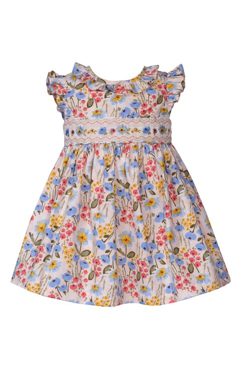 Floral Smocked Dress (Baby)