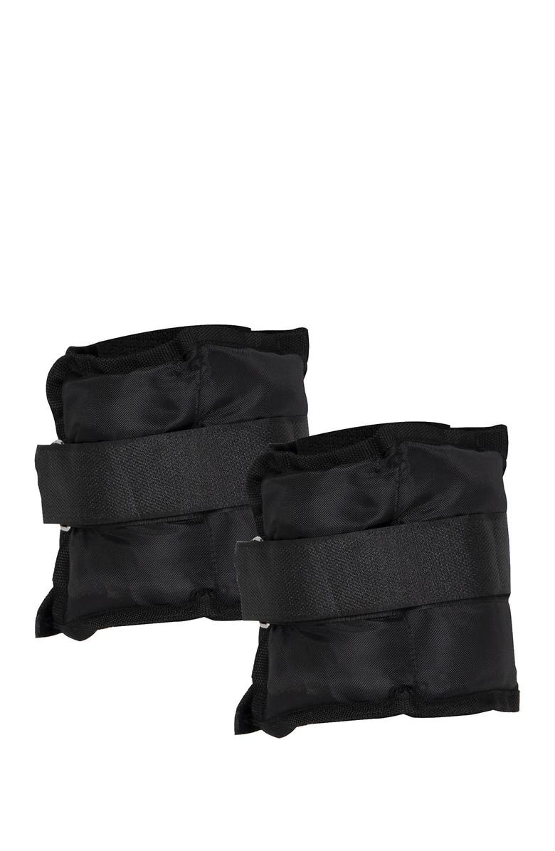 MIND READER 2 lb Adjustable Ankle & Wrist Weights - Set of 2, Alternate, color, 