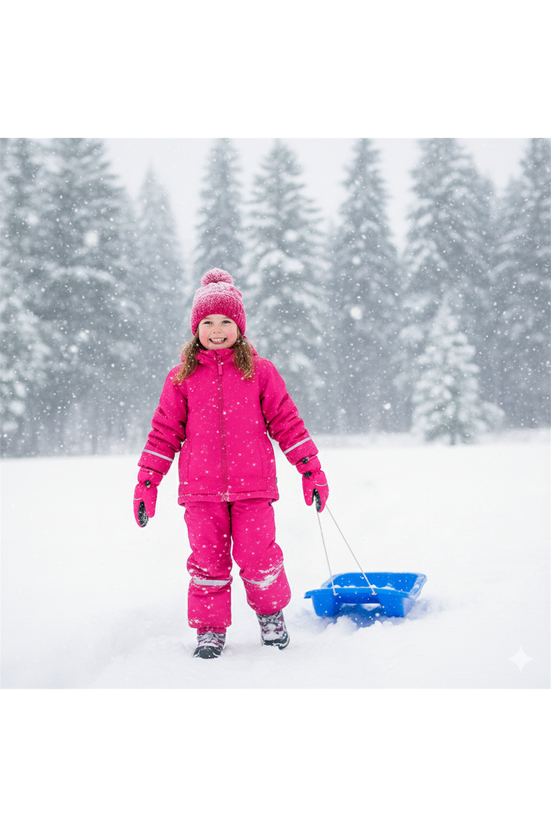 Kids Winter Gloves, Alternate, color, Pink