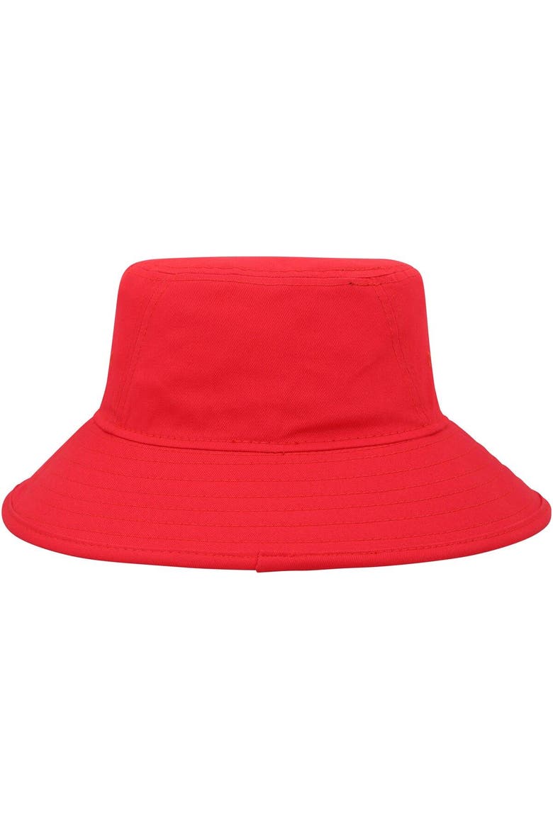 Men's New Era Red Kansas City Chiefs Main Bucket Hat, Alternate, color, Red