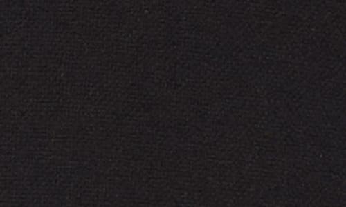Ted Baker Faux Chest Pocket Bouclé A-line Dress In Black