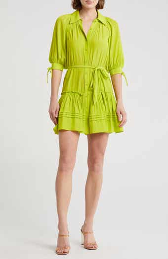 Ramy Brook Alianna Belted Shirtdress