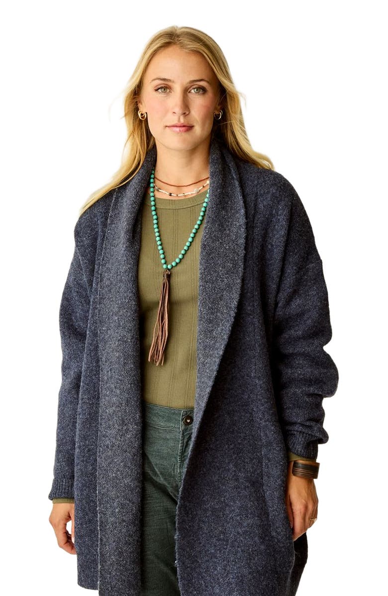 Carve Designs Priya Topper, Main, color, Navy Heather