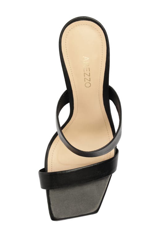 Arezzo Gianna High Slide Sandal In Black