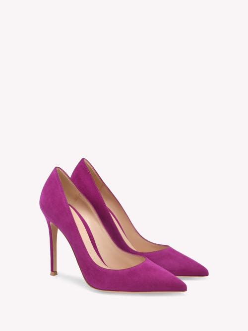 Gianvito Rossi 105mm Gianvito Suede Stiletto-heel Pumps In Pink