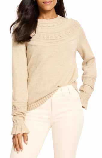 NIC+ZOE Textural Dot Cozy Sweater