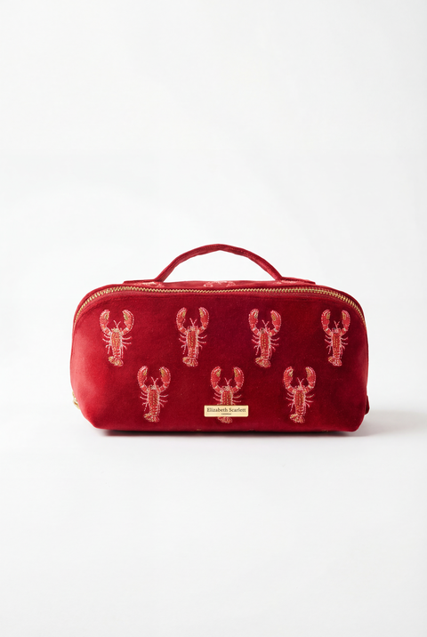Lobster Open Flat Makeup Bag
