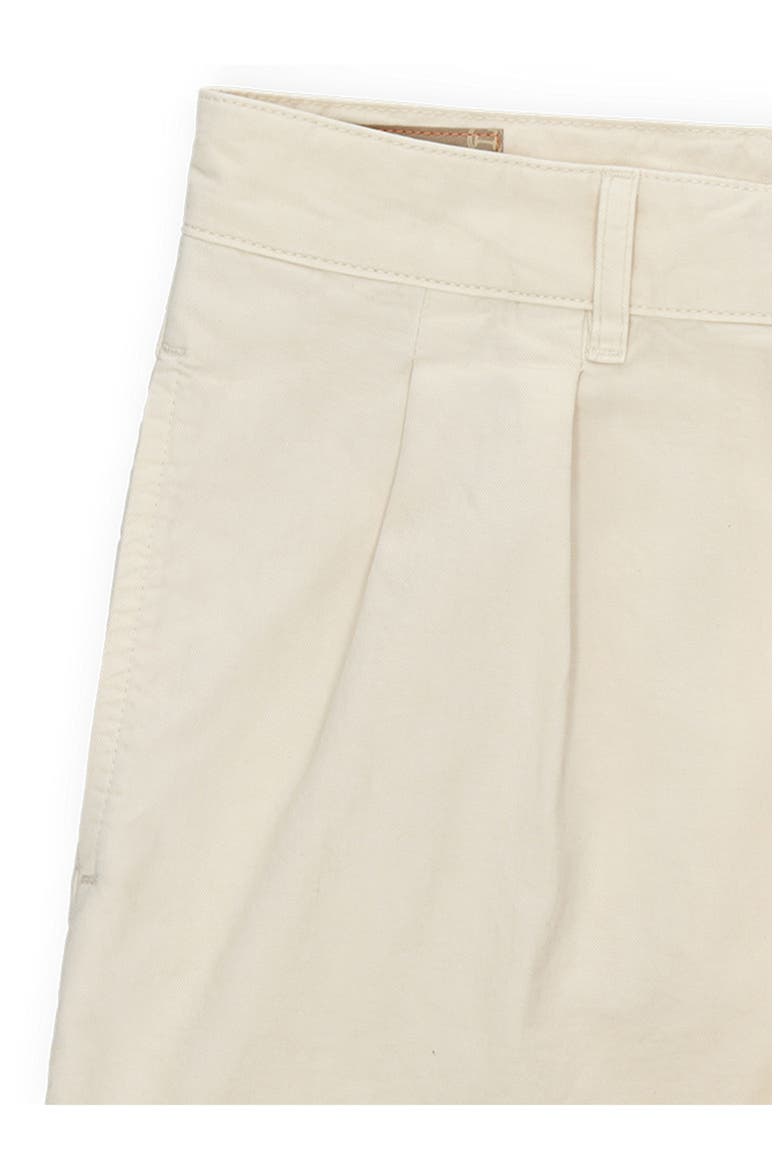 Newyork Cotton Pleated Trousers, Alternate, color, OFF WHITE