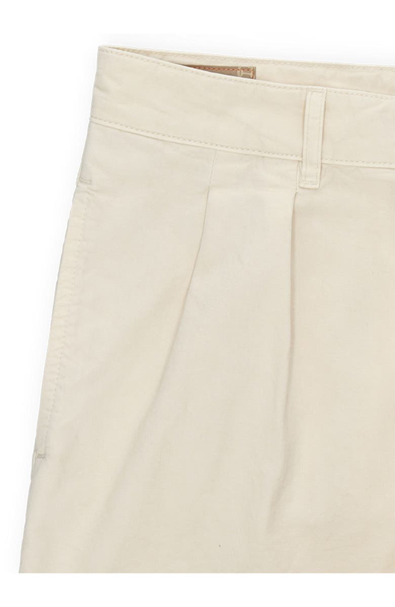 Fortela Newyork Cotton Pleated Trousers, Alternate, color, Off White