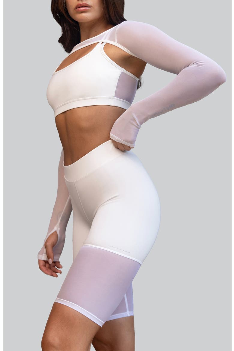 Sheer Shrug, Alternate, color, WHITE