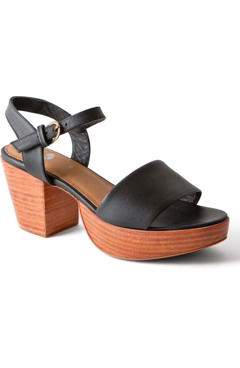 Fortress Hannah Platform Clog Sandal, Main, color,