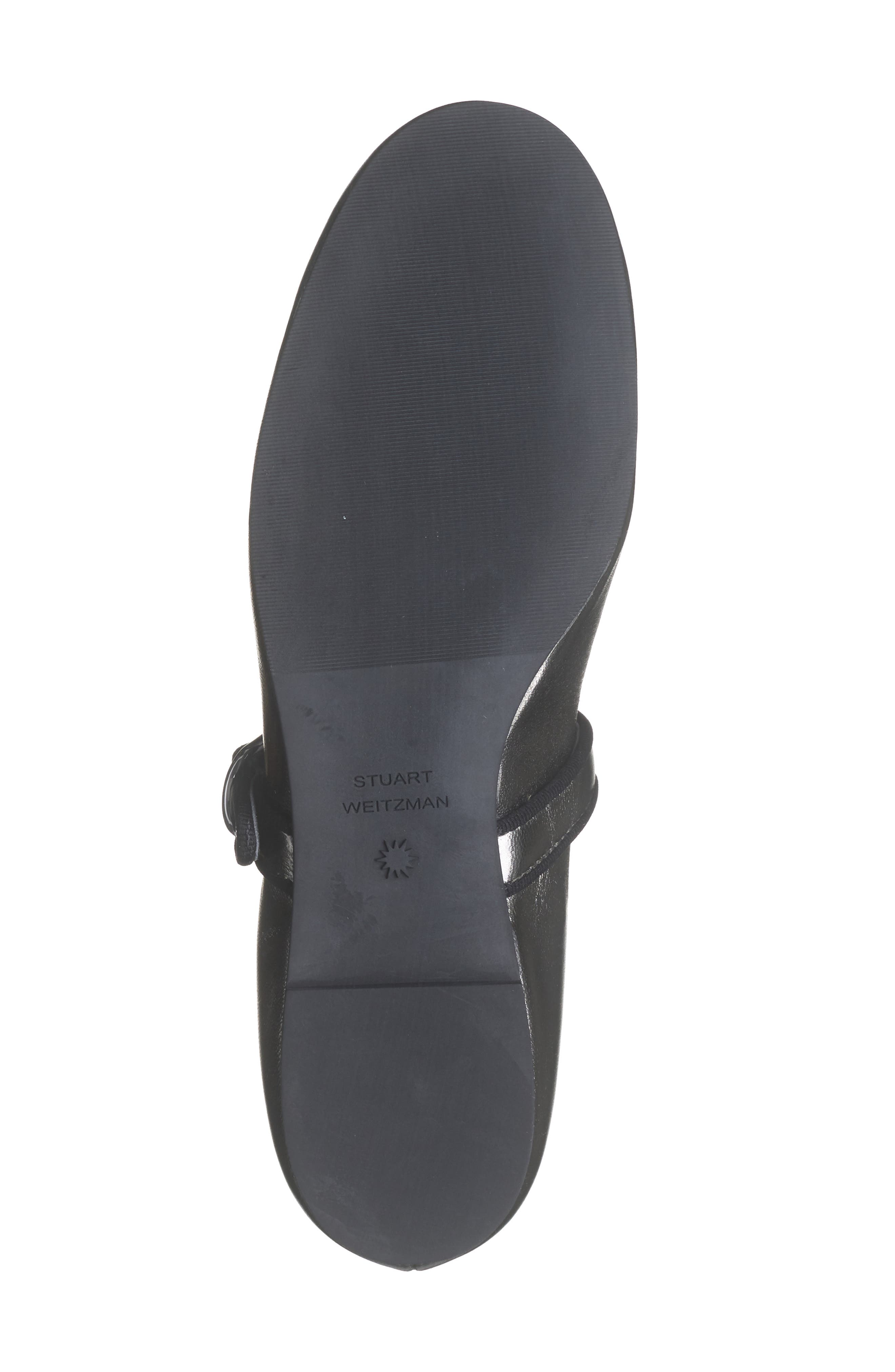 Stuart Weitzman Alice Mary Jane Flat, Alternate, color, Gunmetal