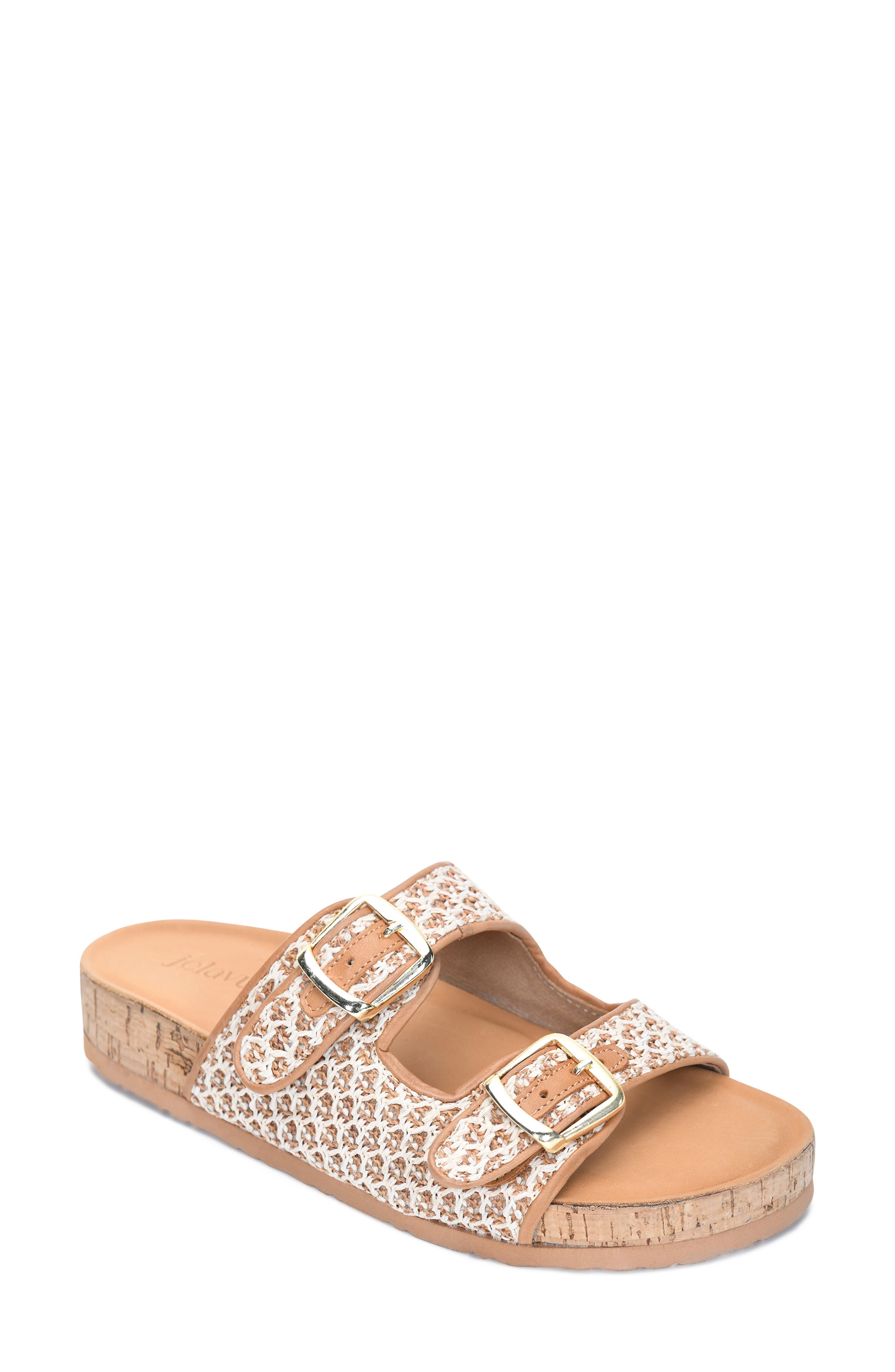 Jelavu Melina Buckle Sandal, Main, color, 