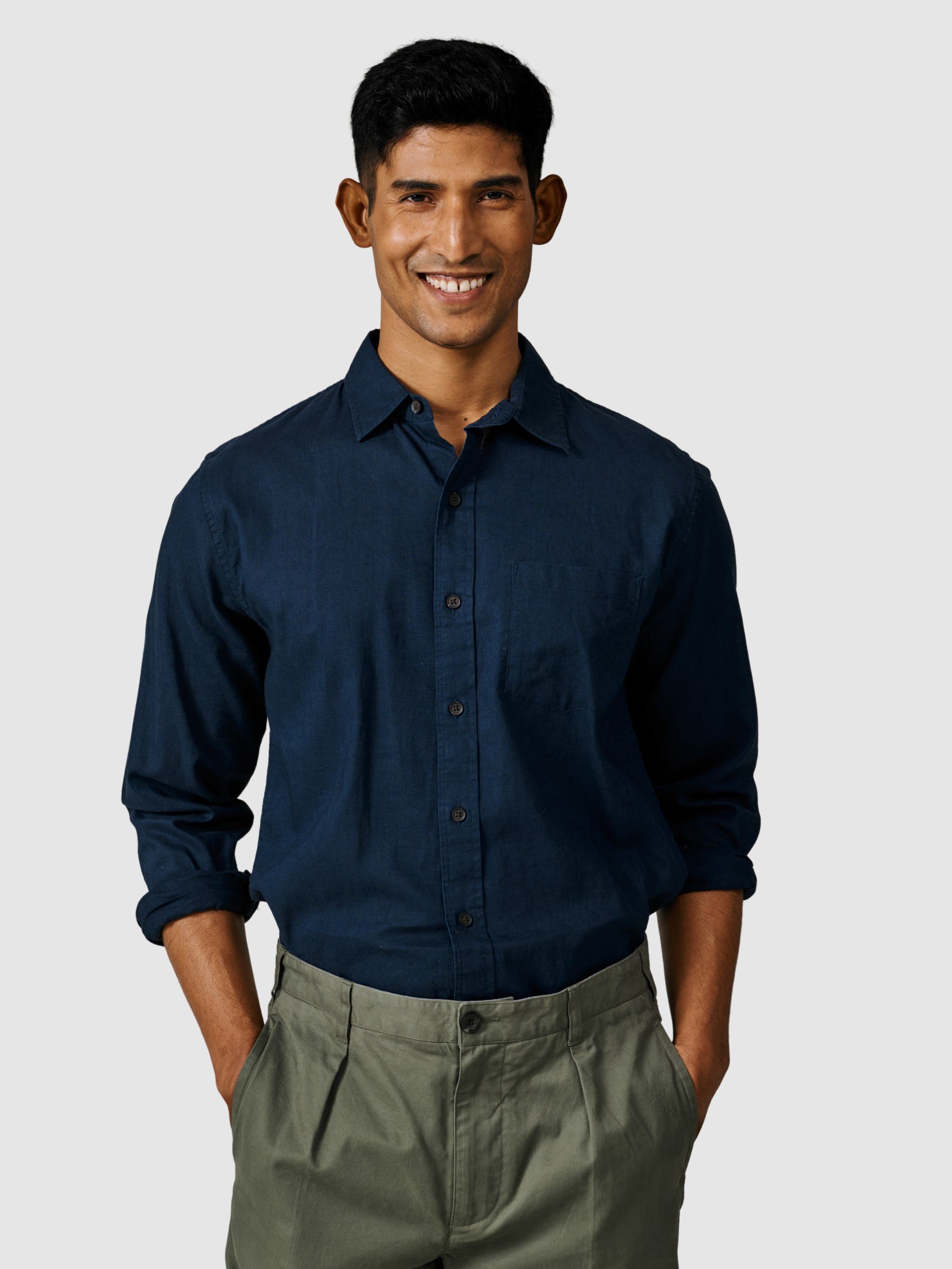 Grainsby Linen Cotton Relaxed Shirt - image 3