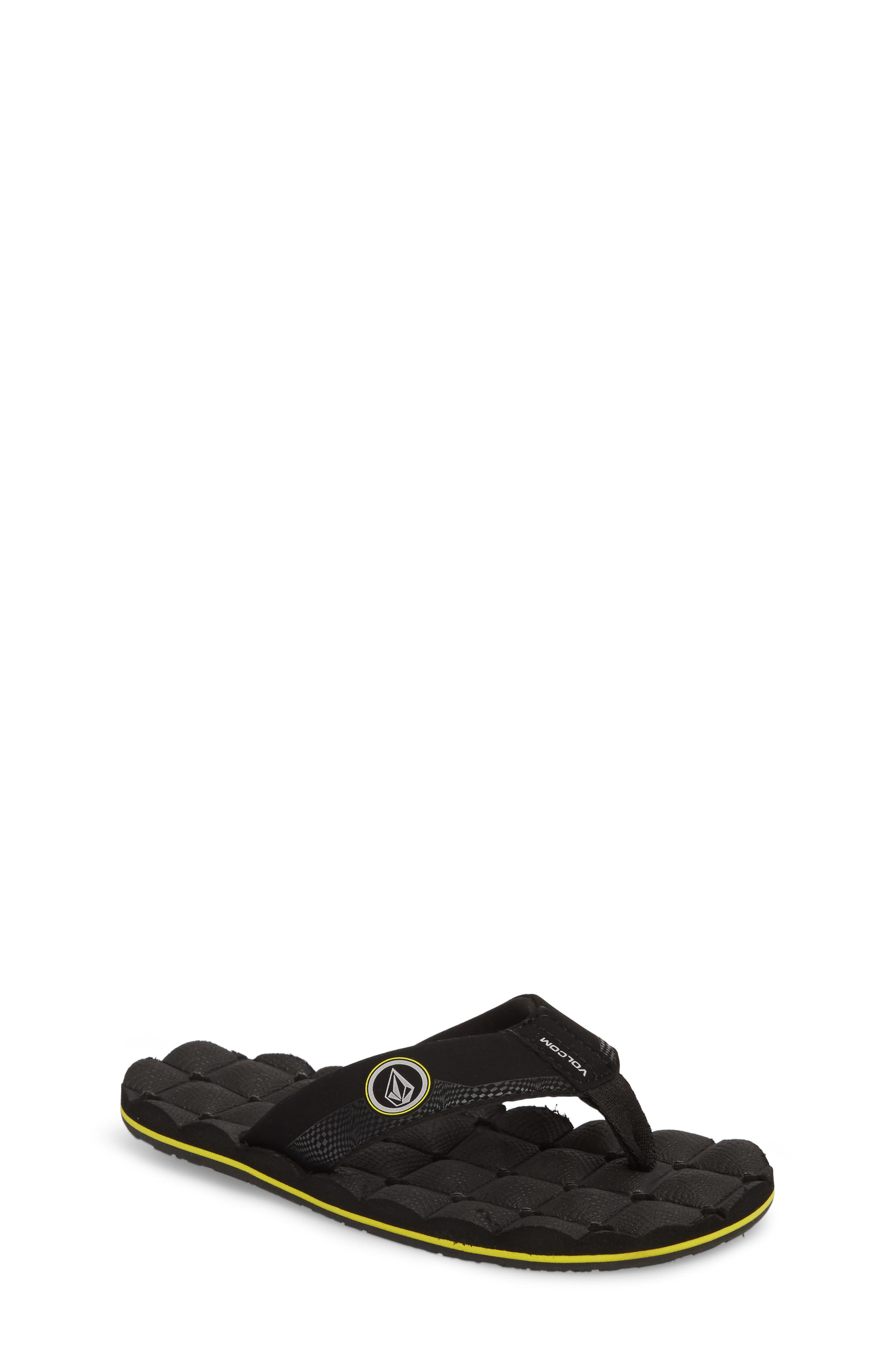 Volcom Recliner Flip Flop, Main, color, 