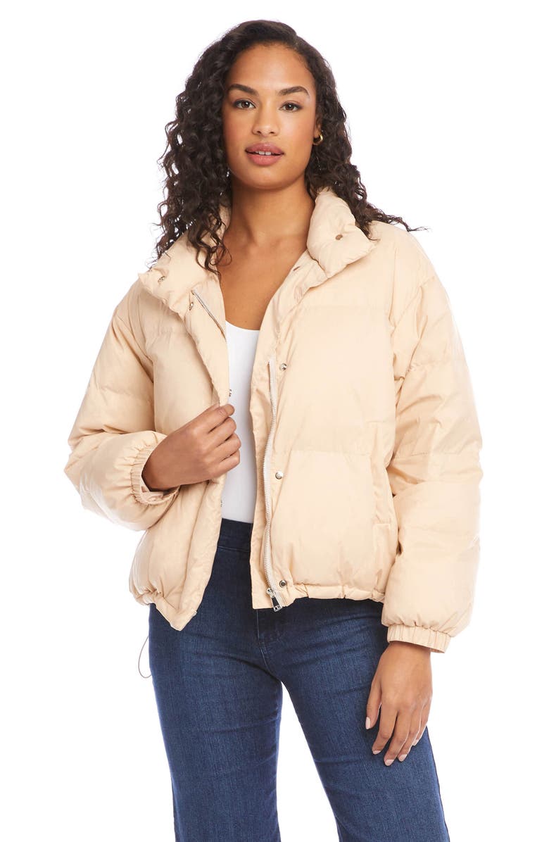 Karen Kane Down Puffer Jacket, Alternate, color,