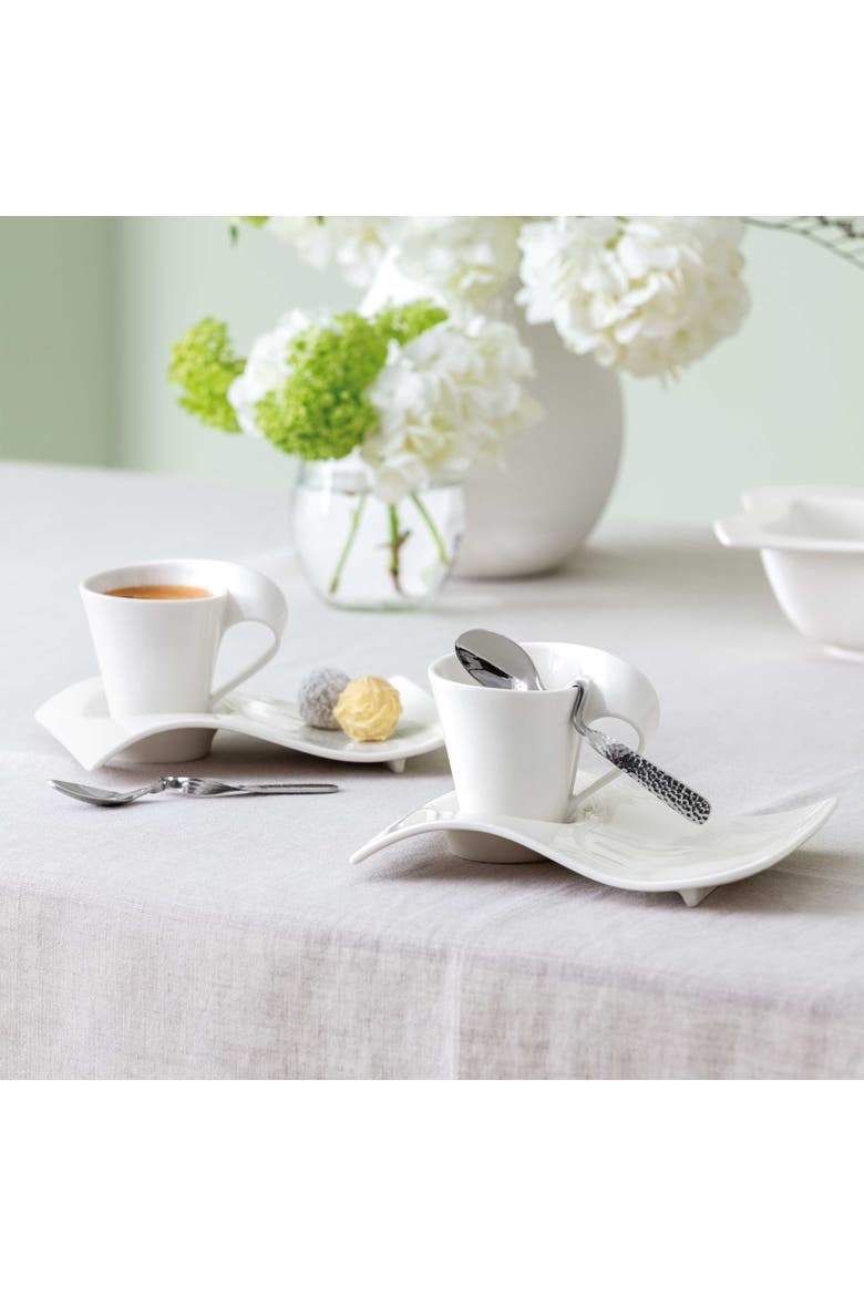 NewWave Caffè Key Item Coffee for 2, Alternate, color, white
