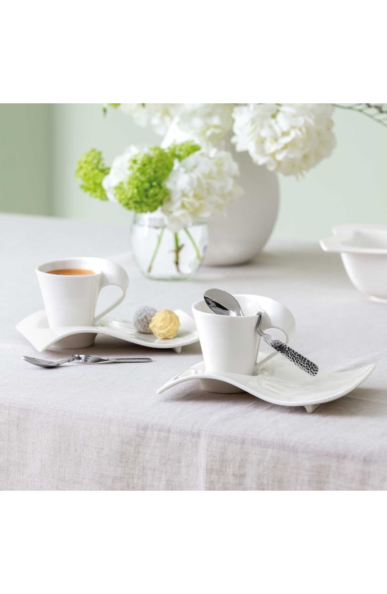 Villeroy & Boch NewWave Caffè Key Item Coffee for 2, Alternate, color, White