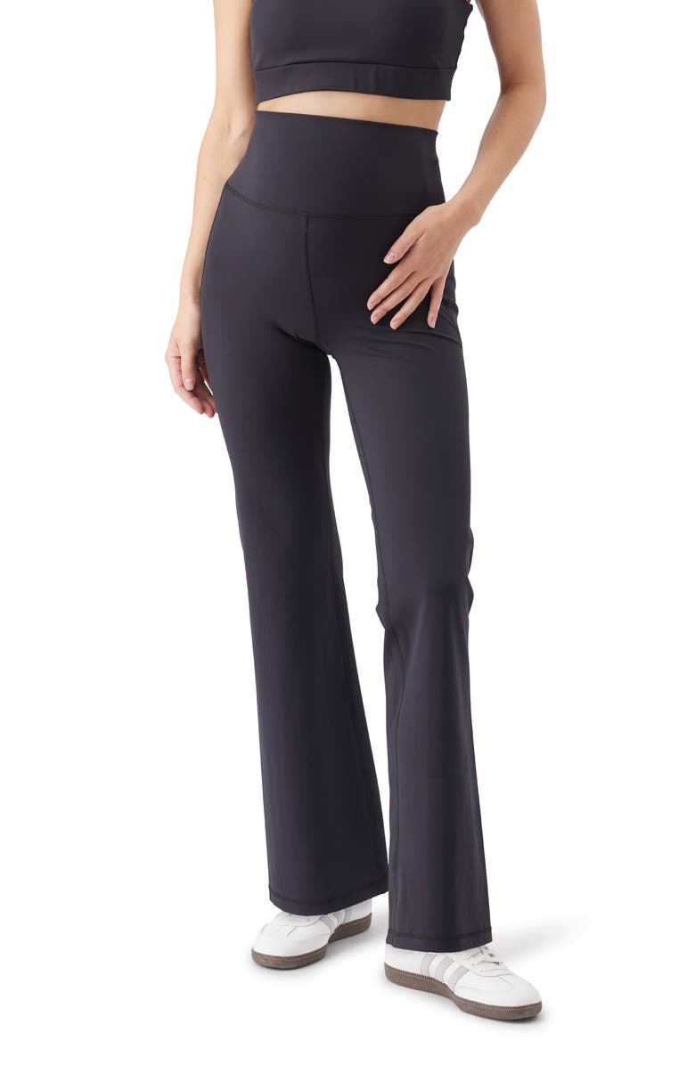 Ripe Maternity Tempo Flare Legging, Main, color, Black