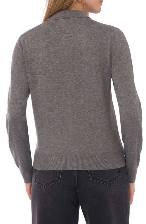 1.state Polo Cardigan In Gray