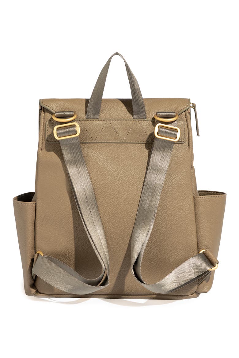 Mini Classic Diaper Backpack, Alternate, color, MEDIUM BEIGE