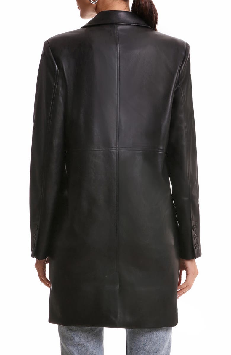 Bagatelle Faux Leather Blazer Jacket, Alternate, color,