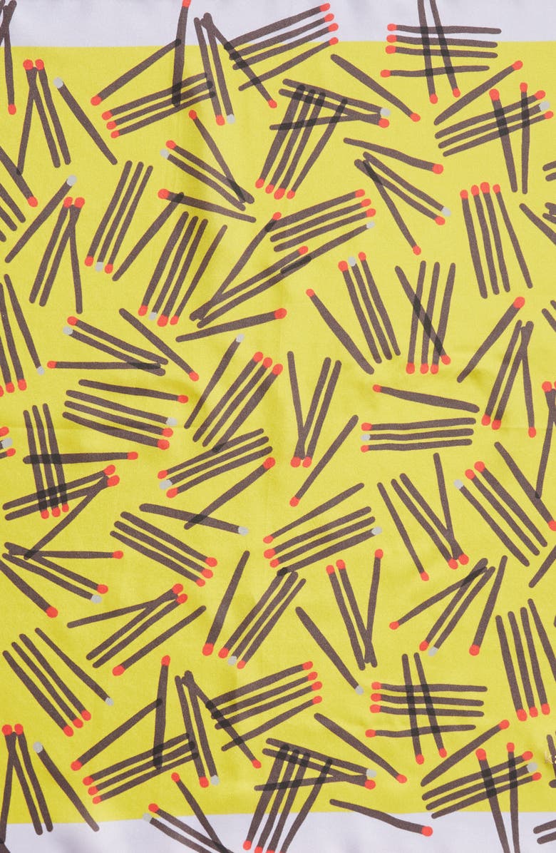 Kate Spade New York matches print silk scarf, Alternate, color, 