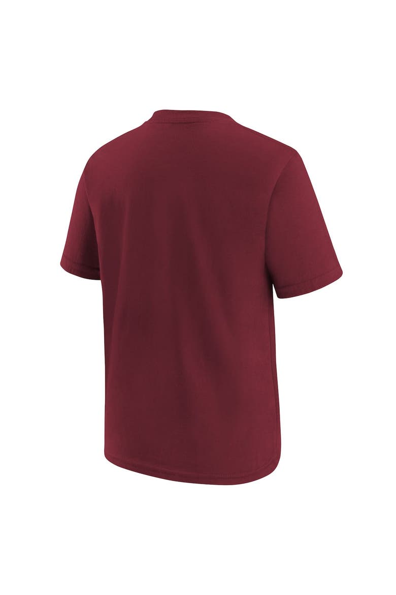 Youth Jordan Brand Wine Cleveland Cavaliers Essential Cities T-Shirt, Alternate, color, Wine