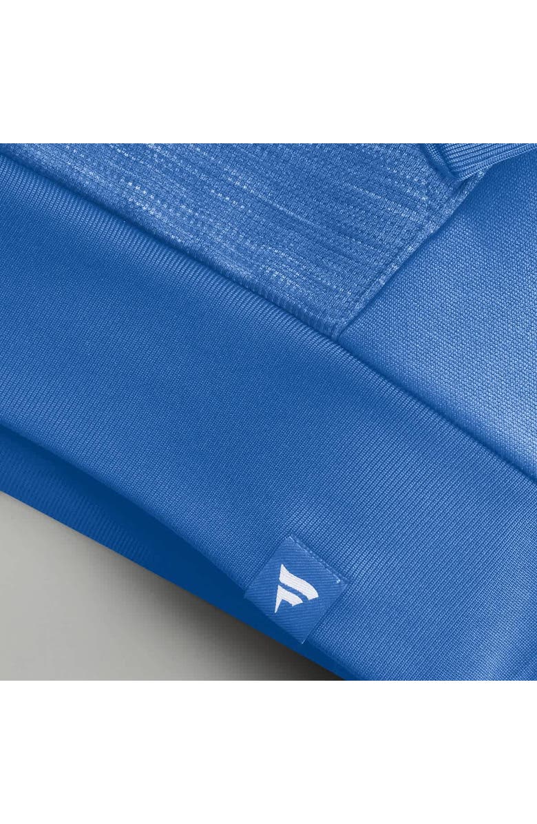 FANATICS Men's Fanatics Blue Detroit Lions Checkdown Pass Full-Zip Hoodie, Alternate, color, Blue