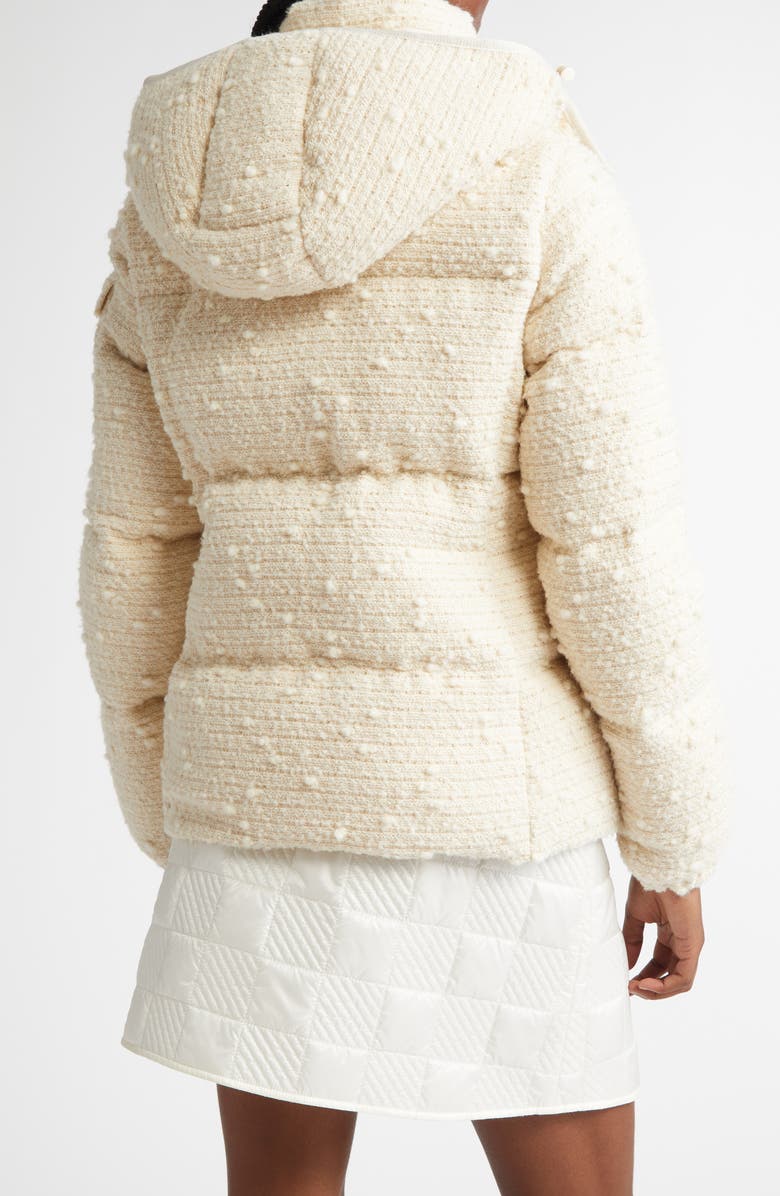 Moncler Fourmines Tweed Down Jacket, Alternate, color, 