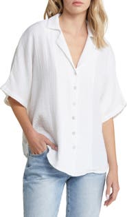 Rip Curl Premium Surf Cotton Gauze Button-Up Shirt