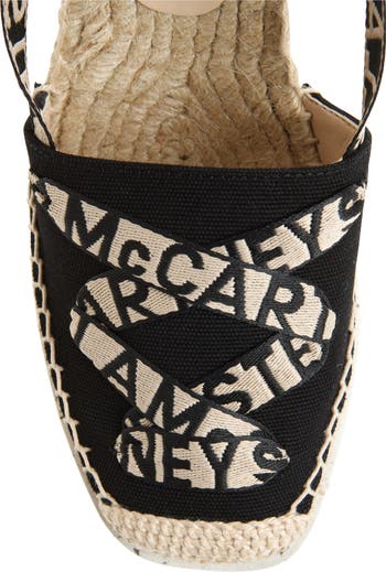 【Stella McCartney】Gaia Platform Espadrille Wedges 関税込 STELLA MCCARTNEY Gaia suede platform sandals | NET-A-PORTER