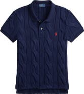 Polo Ralph Lauren Cotton Cable Knit Polo