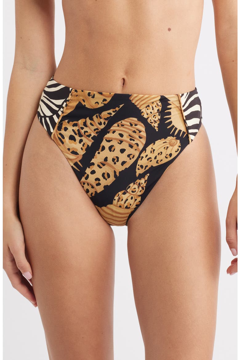 All Over Hot Pants Bikini Bottoms, Main, color, MULTICOLOR