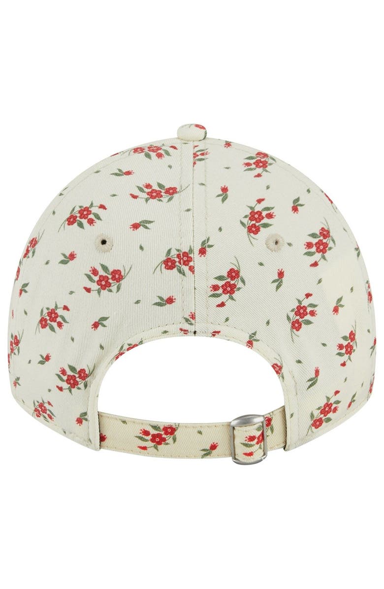 New Era Men's New Era  Cream Tampa Bay Buccaneers Bloom 9TWENTY Adjustable Hat, Alternate, color, 