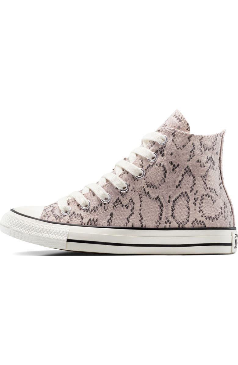 Converse Chuck Taylor All Star Snakeskin Print Canvas High Top Sneaker, Alternate, color, Clay/ Egret/ Egret