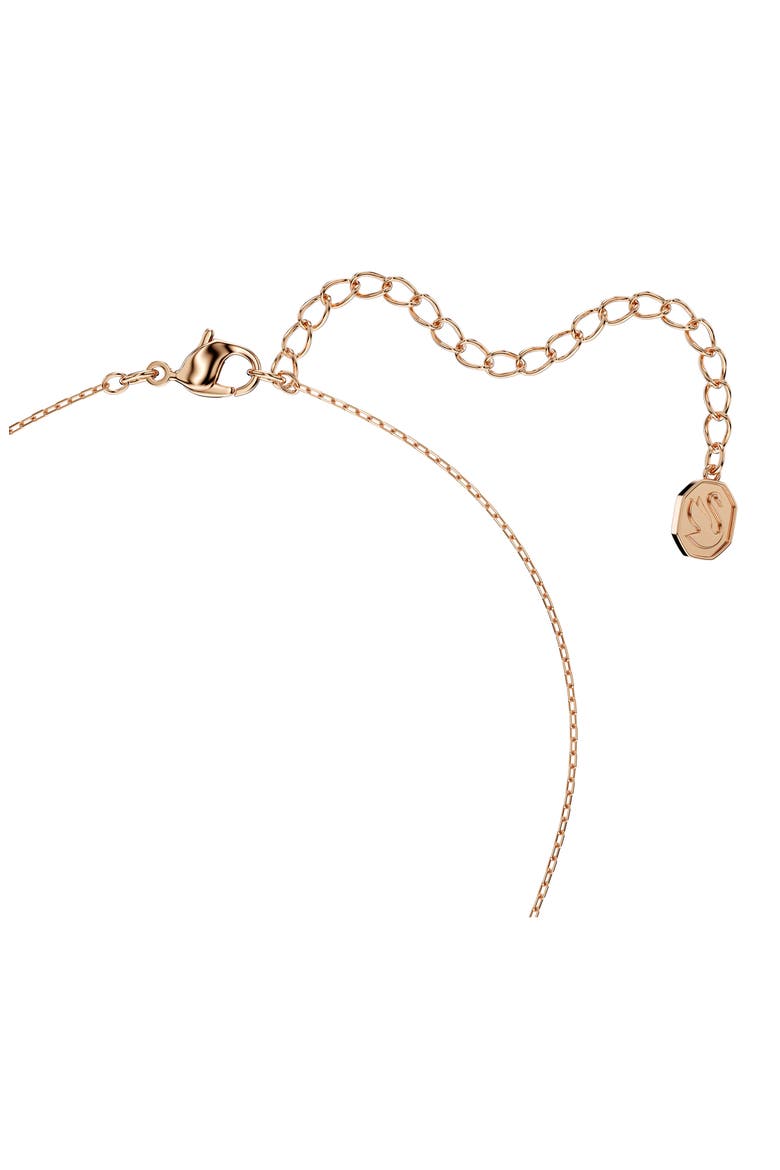 Mesmera Pendant Necklace, Alternate, color, ROSE GOLD/ WHITE