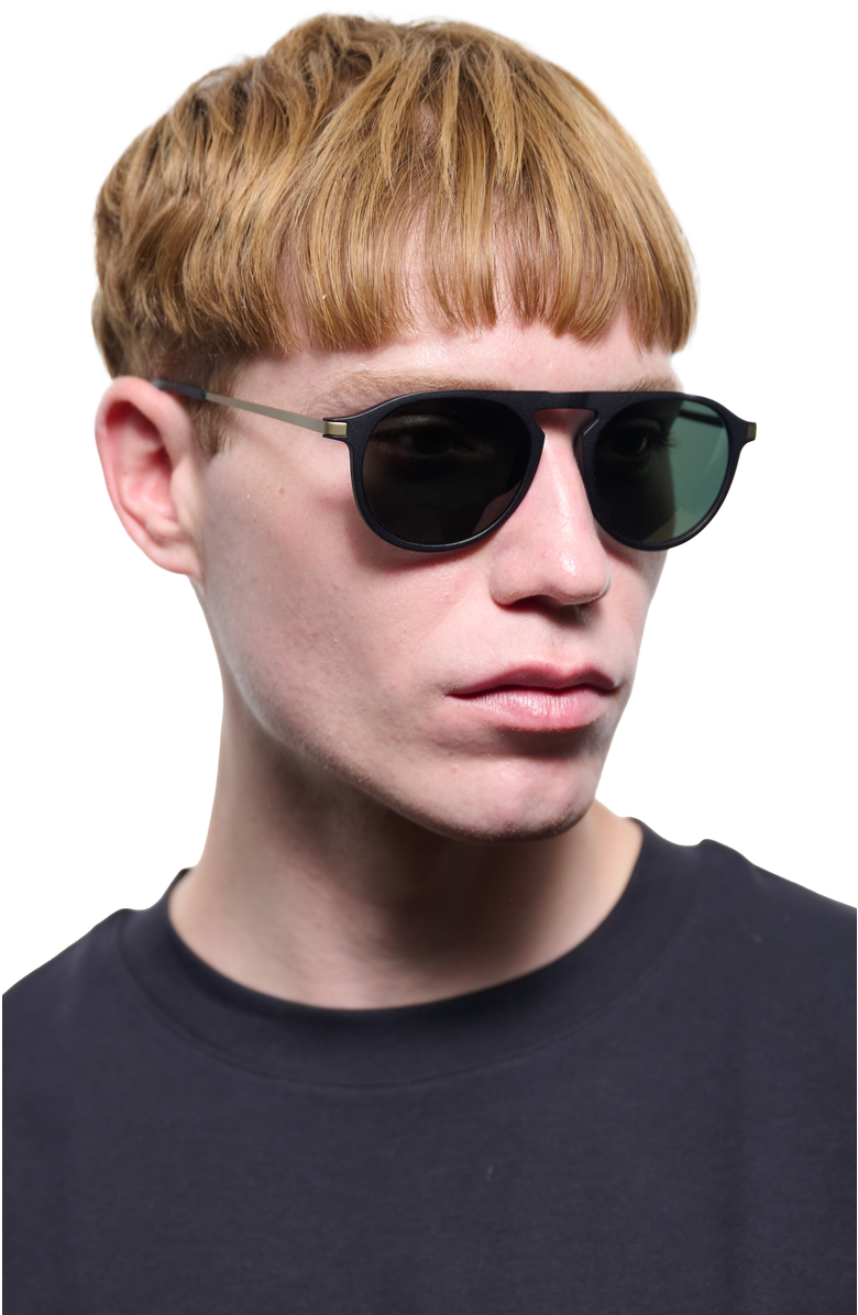 Modo Delta Sunglasses, Alternate, color, Black