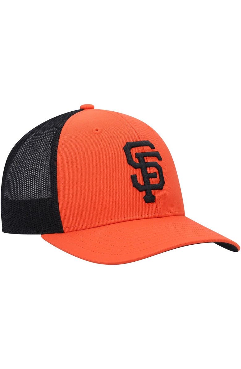 '47 Men's '47 Orange San Francisco Giants Secondary Trucker Snapback Hat, Alternate, color, Orange