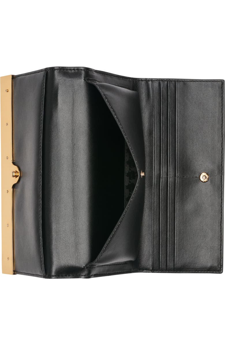 KARL LAGERFELD PARIS Jacqueline Crossbody, Alternate, color, Black/Gold