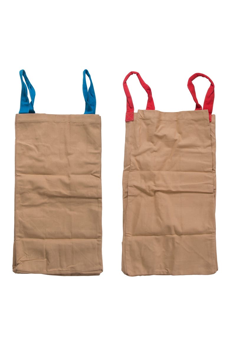 Set of 2 Jumping Sacks, Alternate, color, BROWN