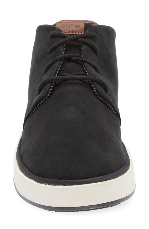Olukai Papakū 'ili Waterproof Chukka Boot In Black