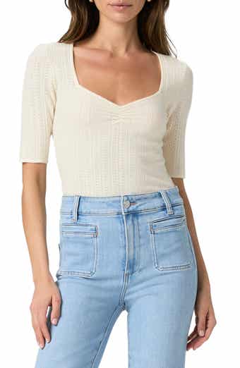 PAIGE Merril Pointelle Top