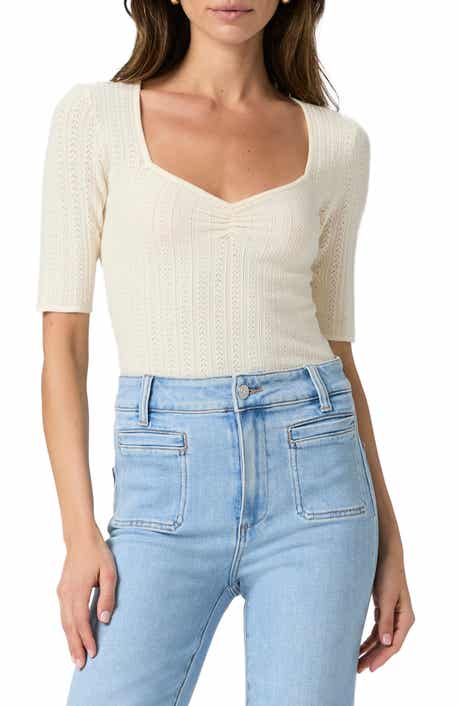 PAIGE Merril Pointelle Top