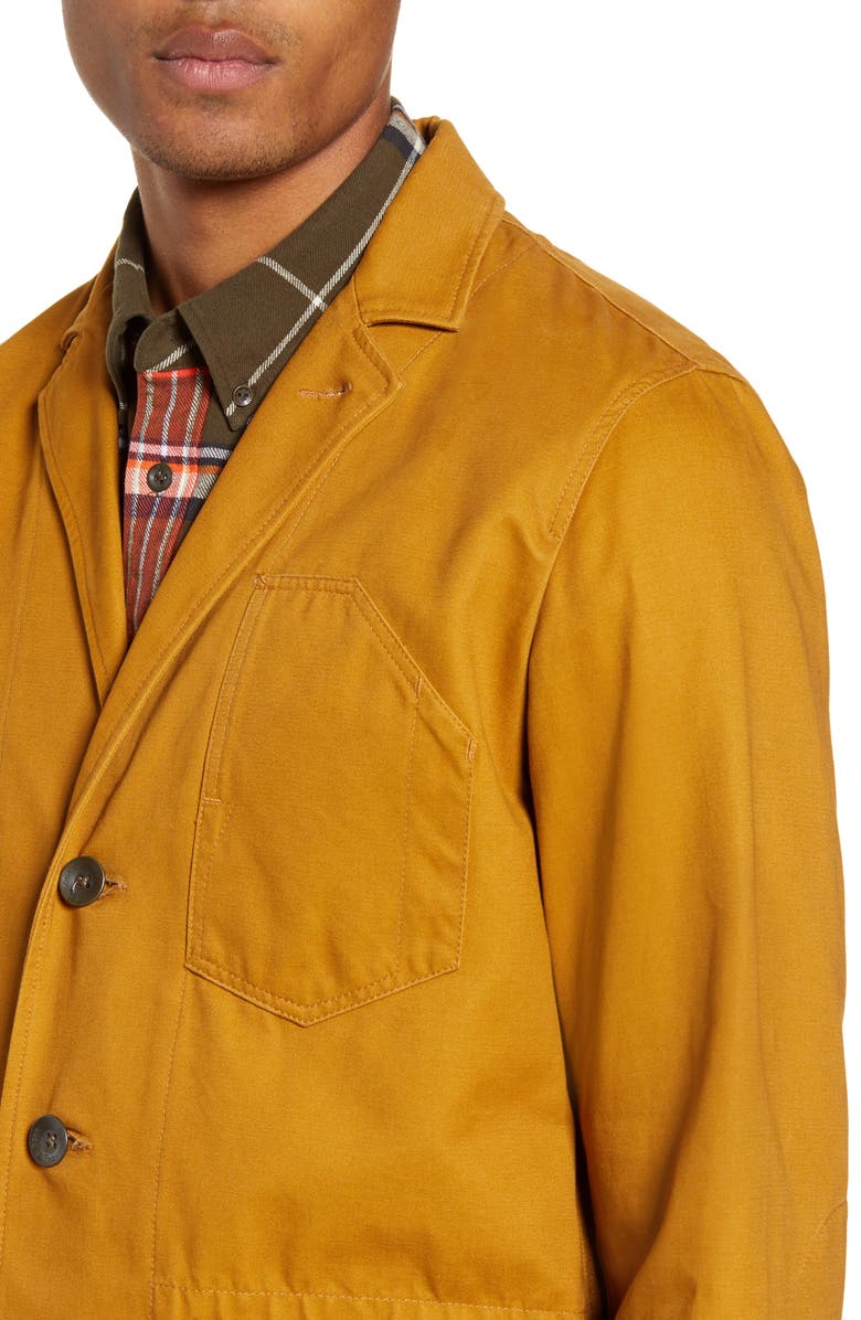 rag & bone Daniel Notched Lapel Twill Jacket, Alternate, color, 