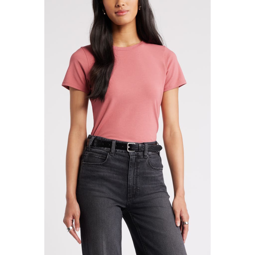 Nordstrom Pima Cotton Blend Crewneck T-shirt